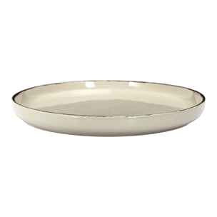 Service Vaisselle 12pcs Gres Du Temps Beige M2
