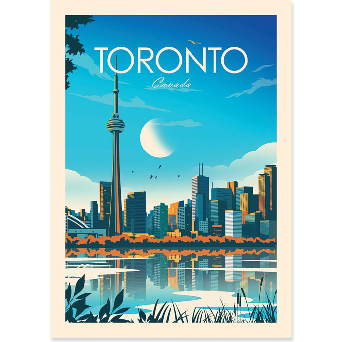 Affiche - Toronto Canada - Studio Inception
