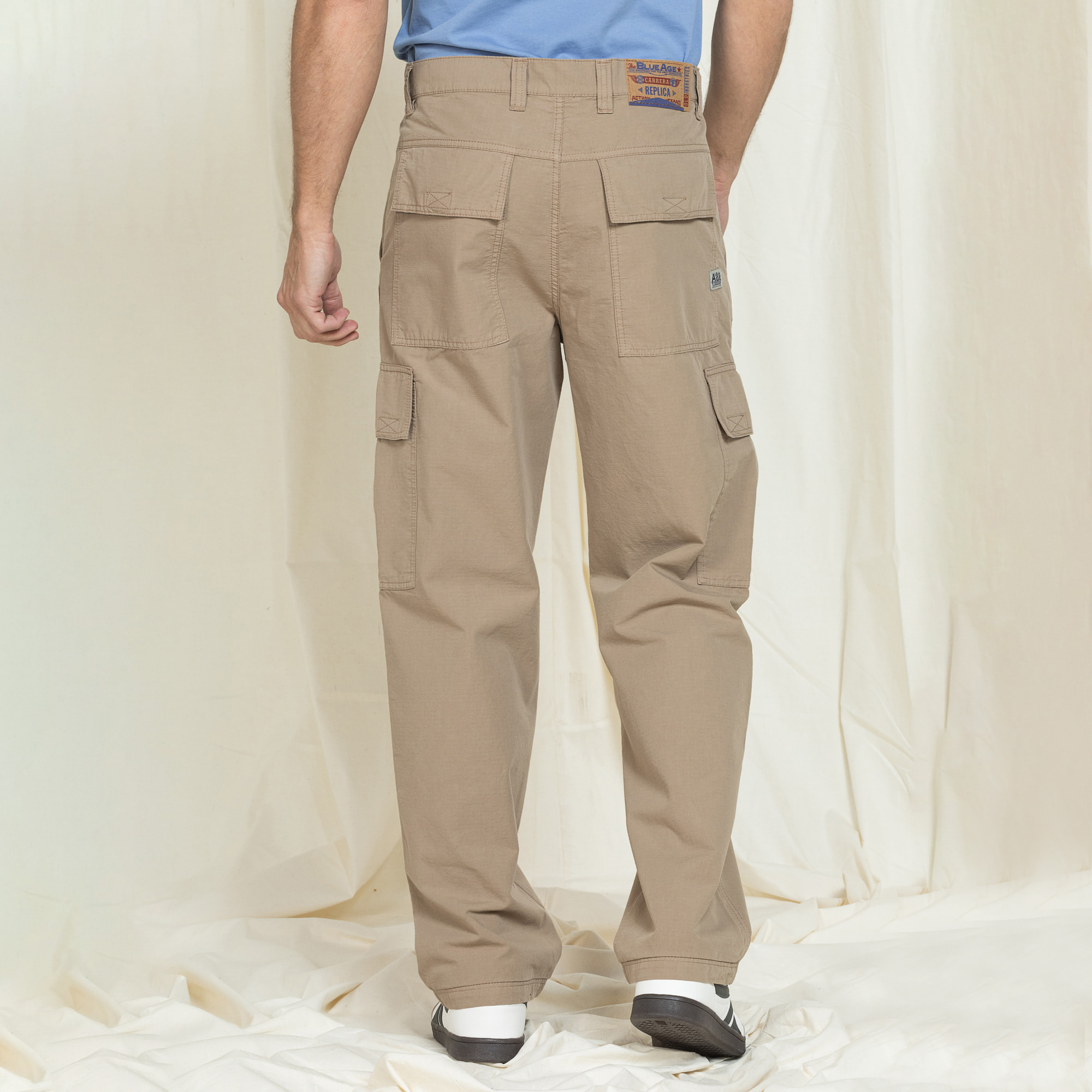 PANTALONE CARGO IN RIPSTOP DI COTONE MOD. REPLICA