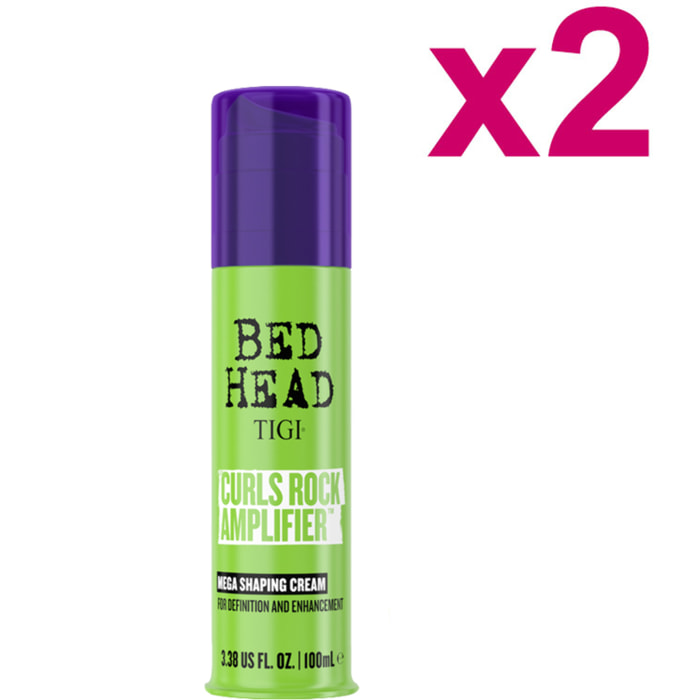 TIGI Kit Bed Head Curls Rock Amplifier 2 Unidad x 113ml