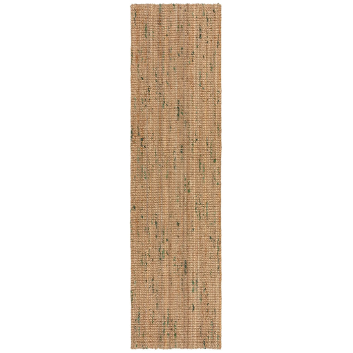 Tapis de couloir en jute coloré SARITA