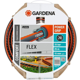 Tuyau GARDENA PowerGrip Flex Ø15mm Longueur 25m - 18045-26