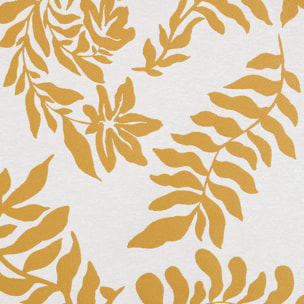 Rideau à Oeillets Feuillage Style Henri Matisse - Jaune