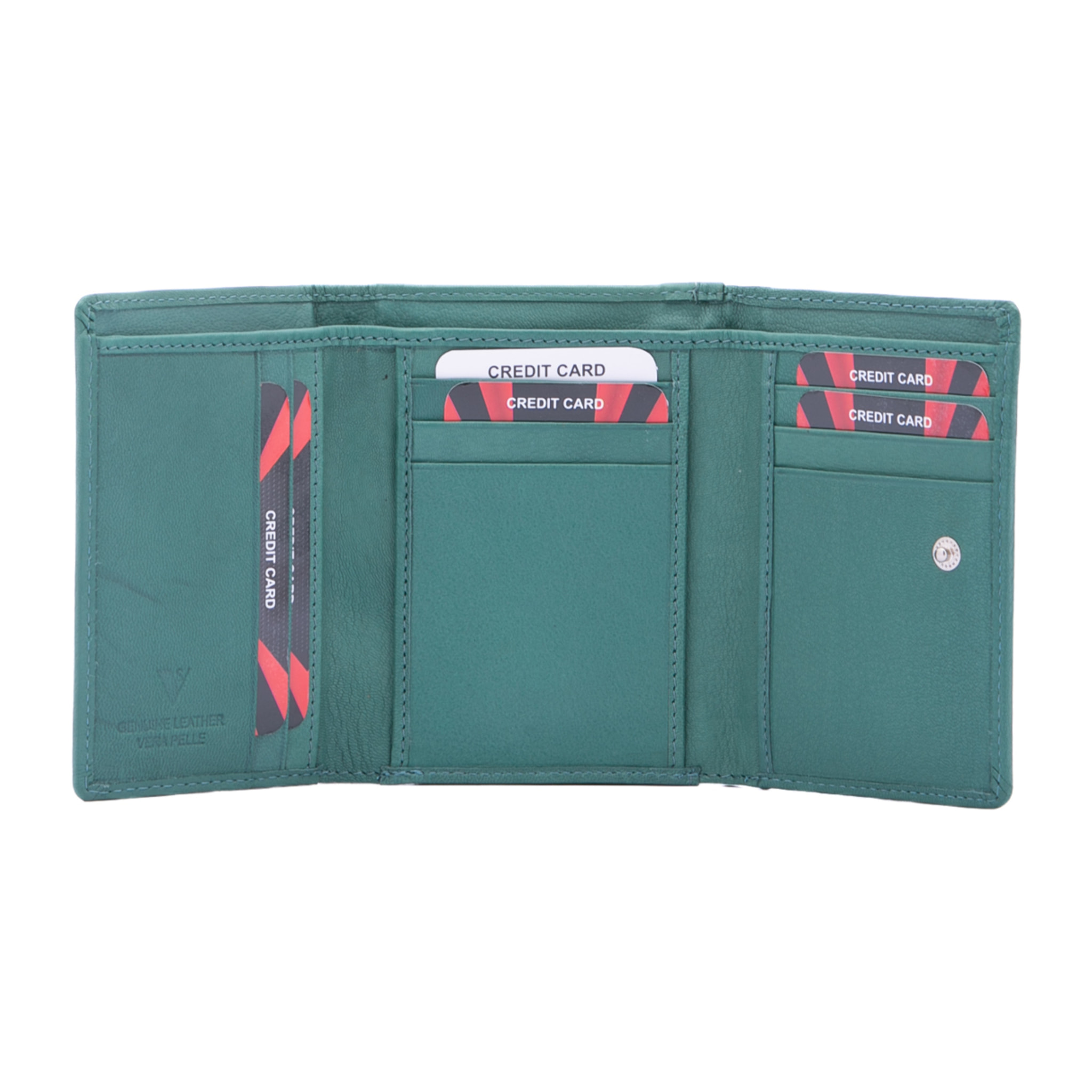 Portafoglio  da donna ecopelle Prodotto Vegano 12x9,5x2 cm