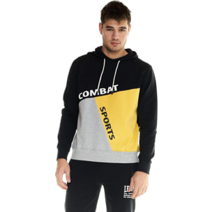 Felpa Leone uomo color block Active