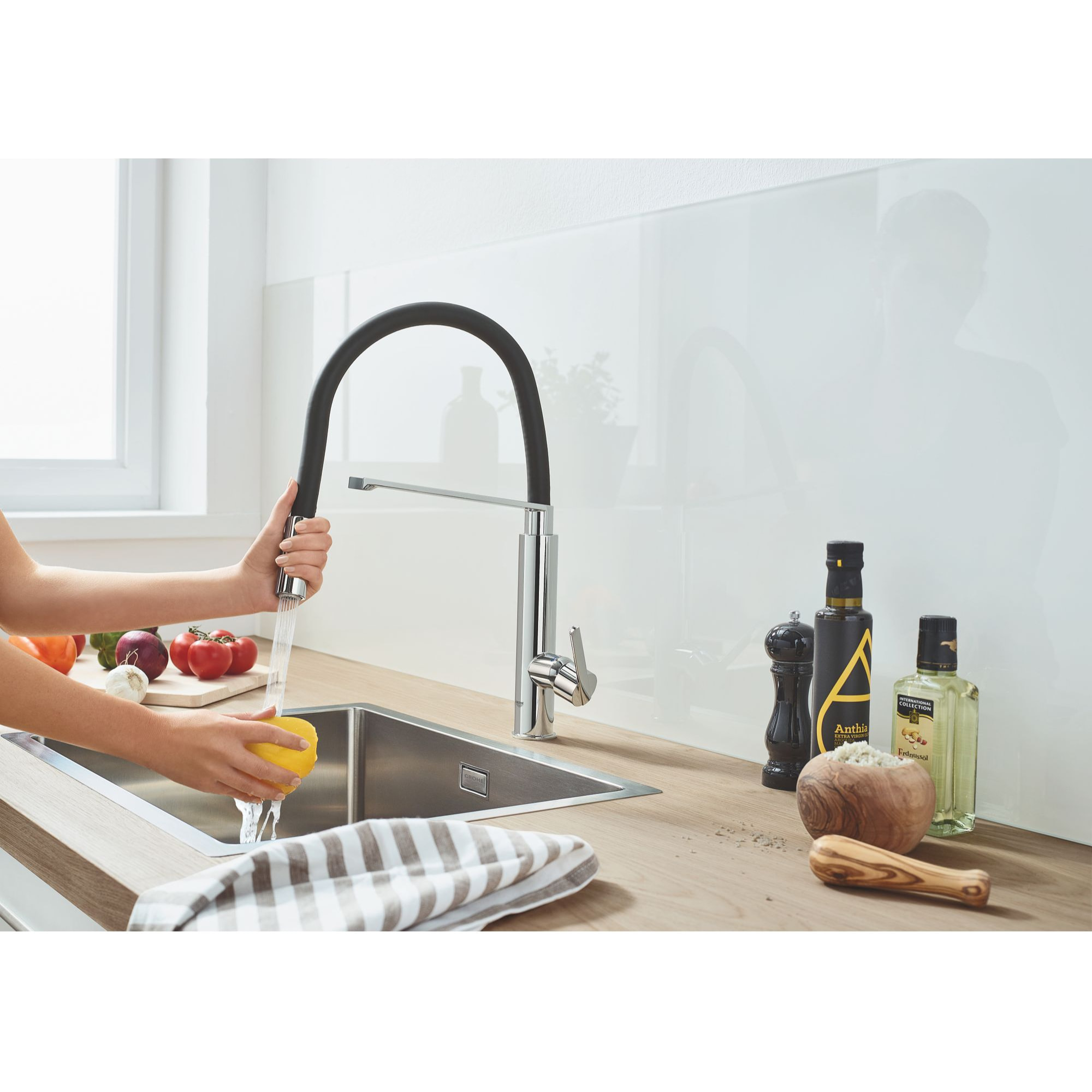 GROHE Feel Mitigeur monocommande Evier Chromé