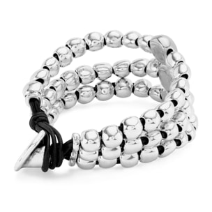 Pulsera SER INTRÉPIDA PLATEADO L