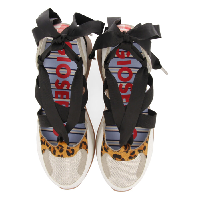 SNEAKERS BLANCAS TIPO ESPADRILLES PARA MUJER ESCAZU