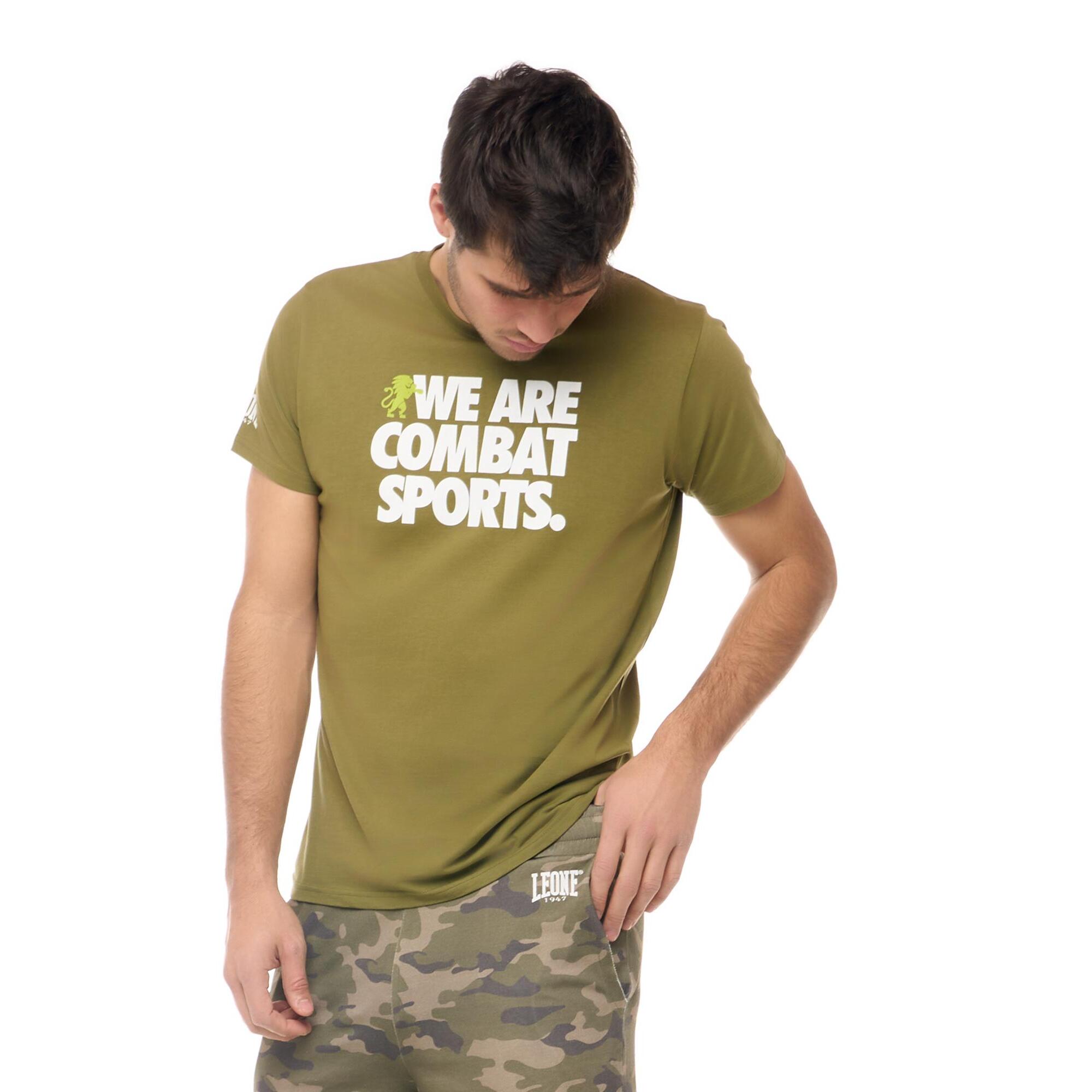 Conjunto completo de hombre con camiseta y pantalón corto camuflaje Leone Summer Style