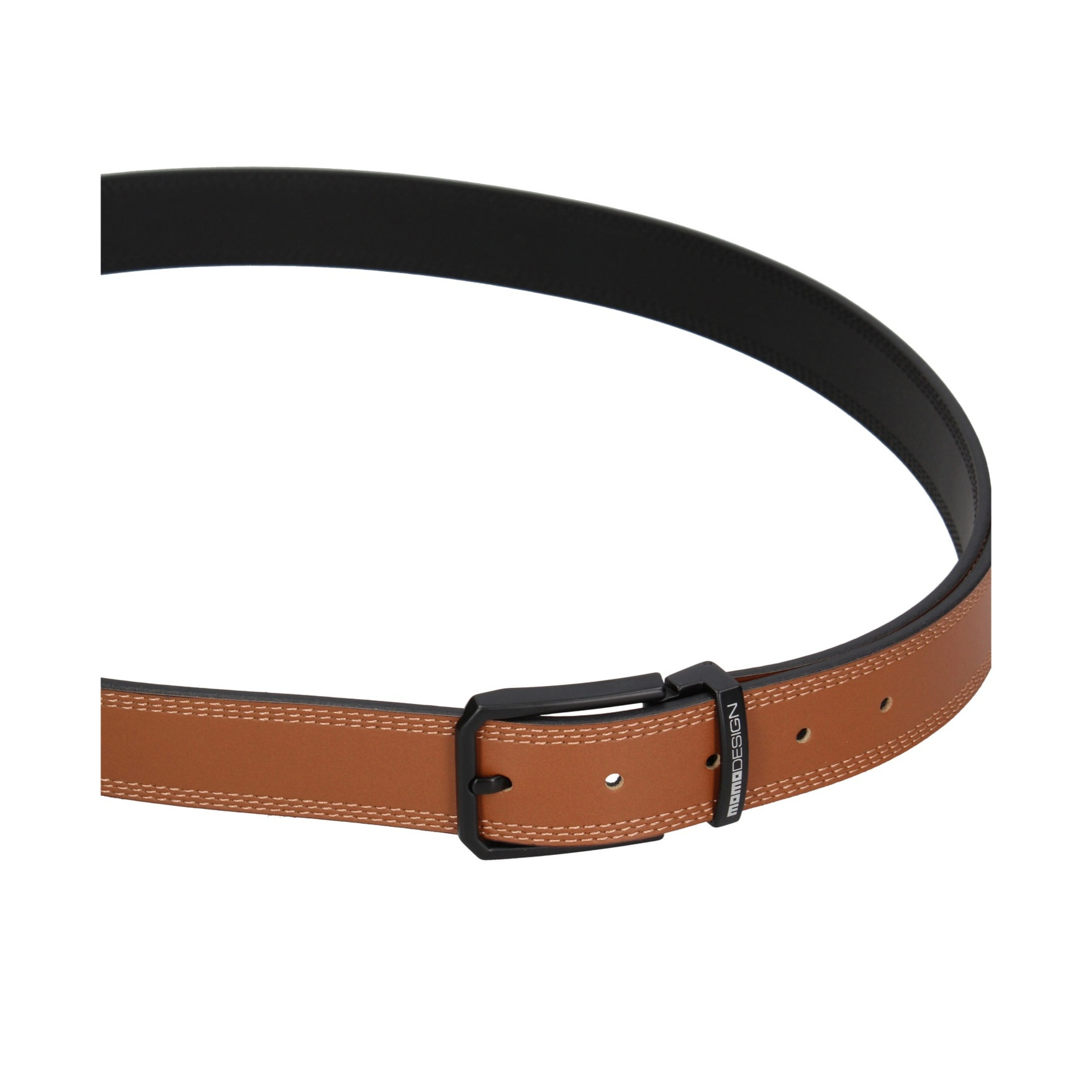 Cintura da uomo in vera pelle Made in Italy - Modello Erevan Plus