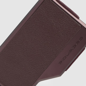 Piquadro Portacarte di credito MagSafe® con fascia elastica