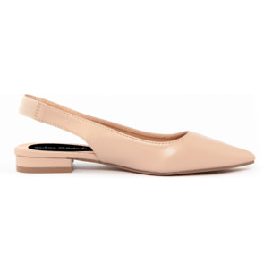 Slingback Donna colore Beige