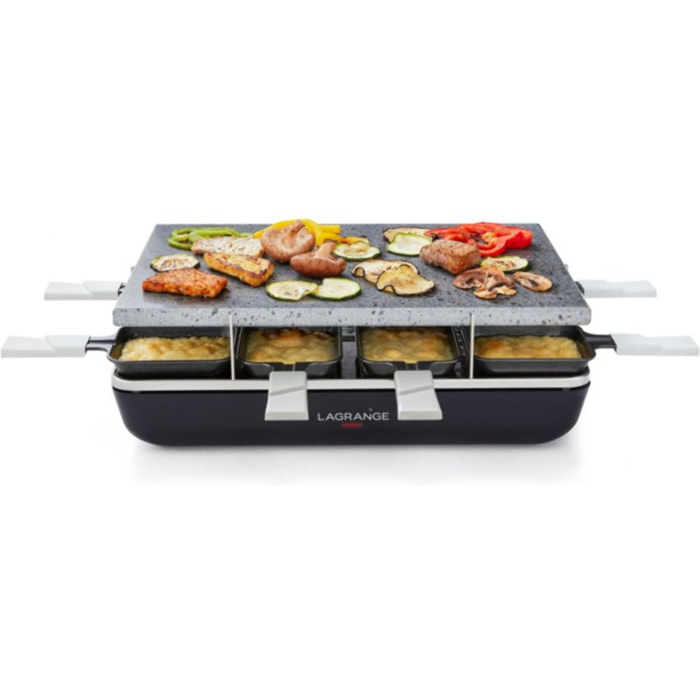 Raclette LAGRANGE element noir pierre de cuisson