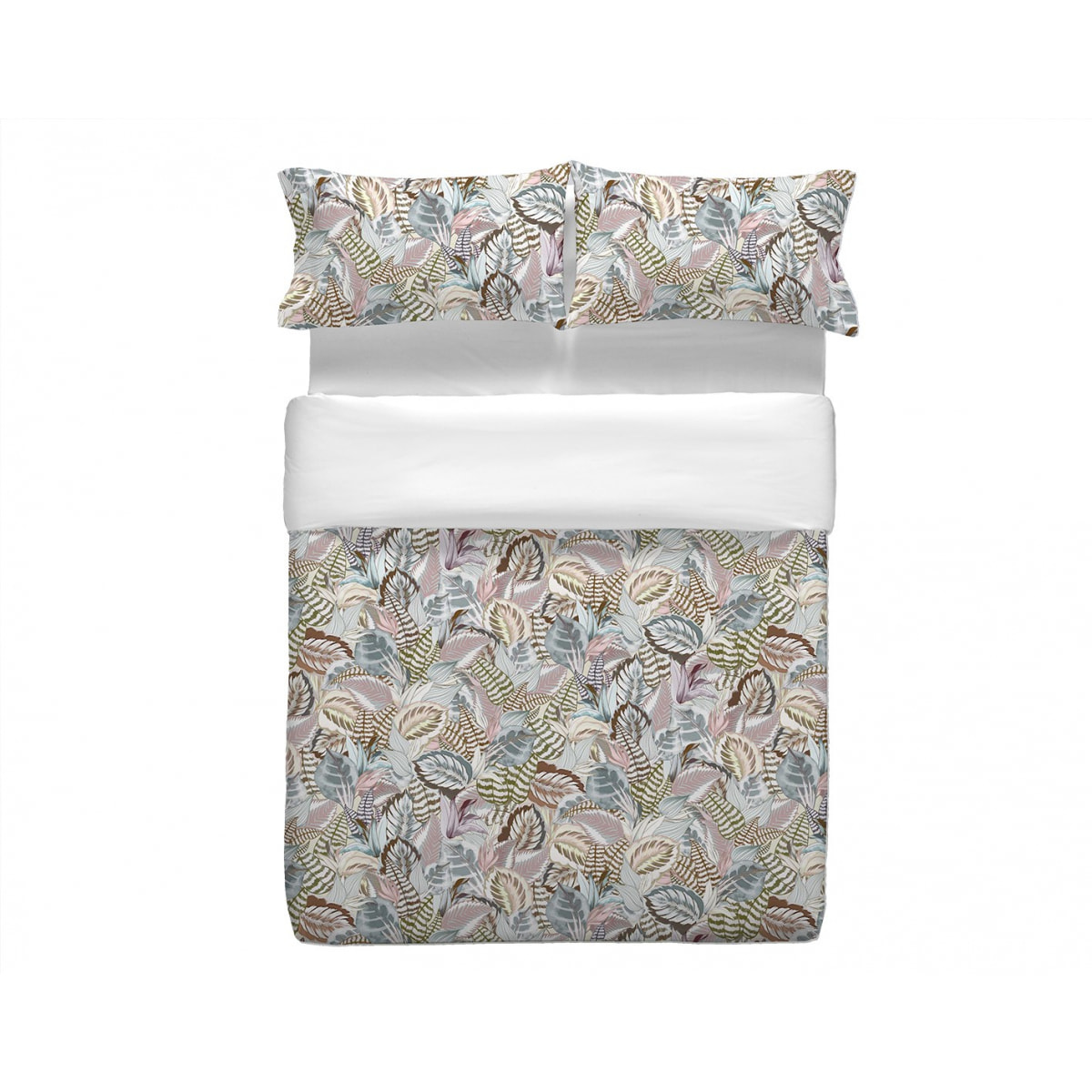 Funda nórdica 100% algodón 200 hilos BELVILLE LEAFS