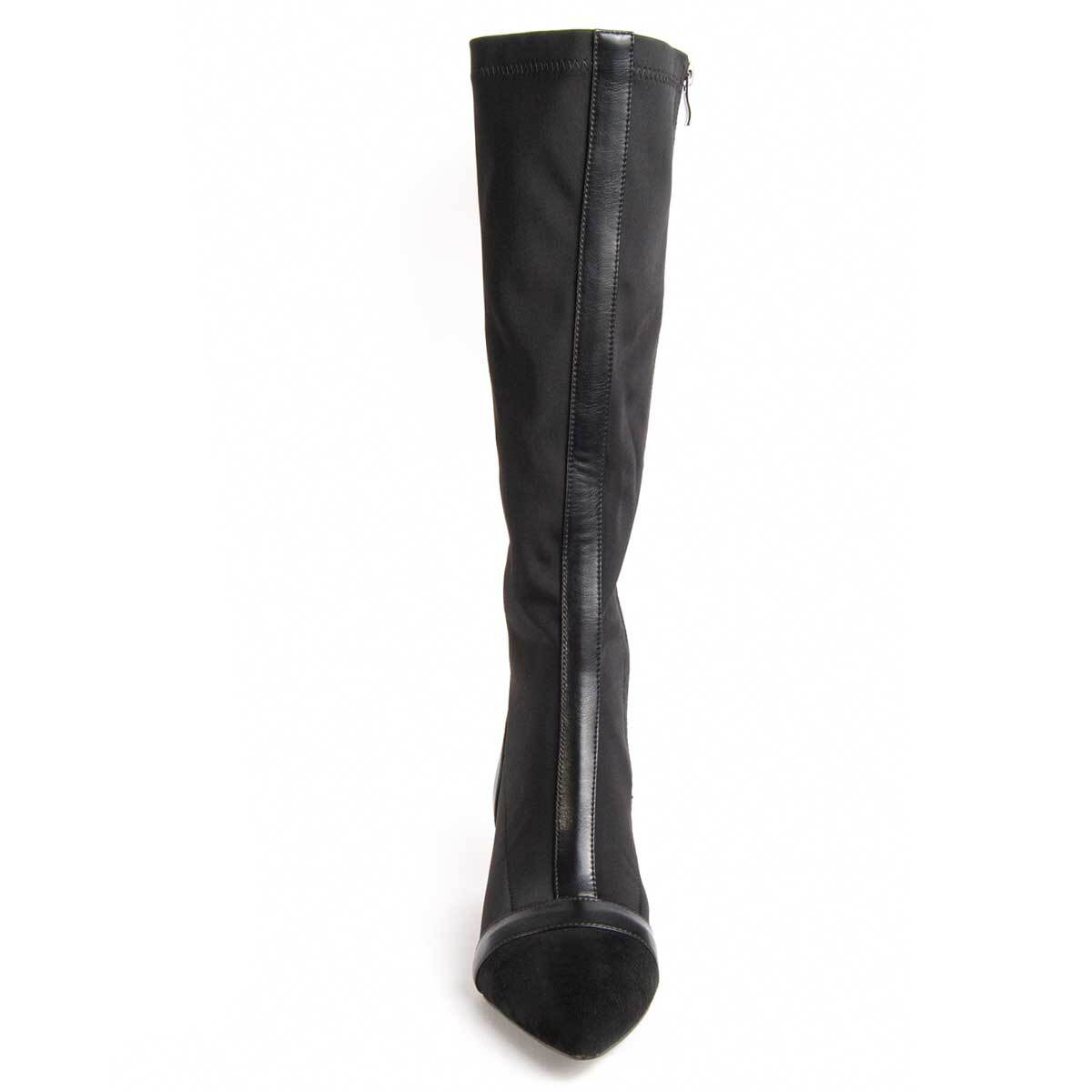 Bota De Tacón - Negro - Altura: 7 cm