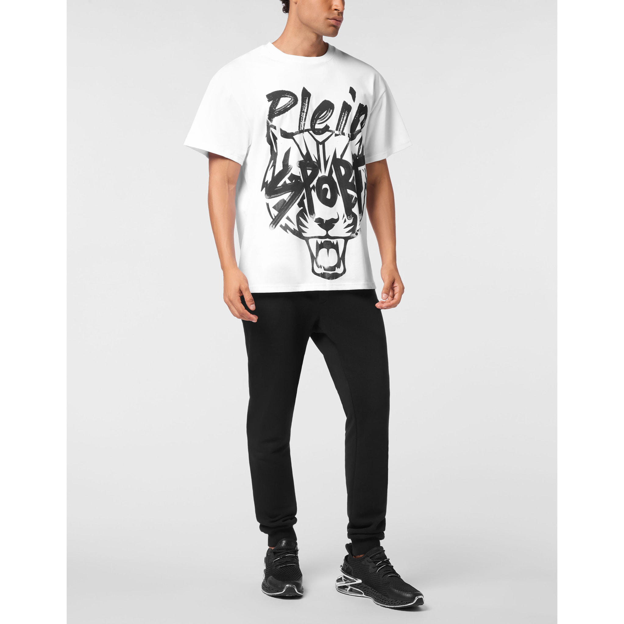 PLEIN SPORT Camiseta Cuello Redondo Ss