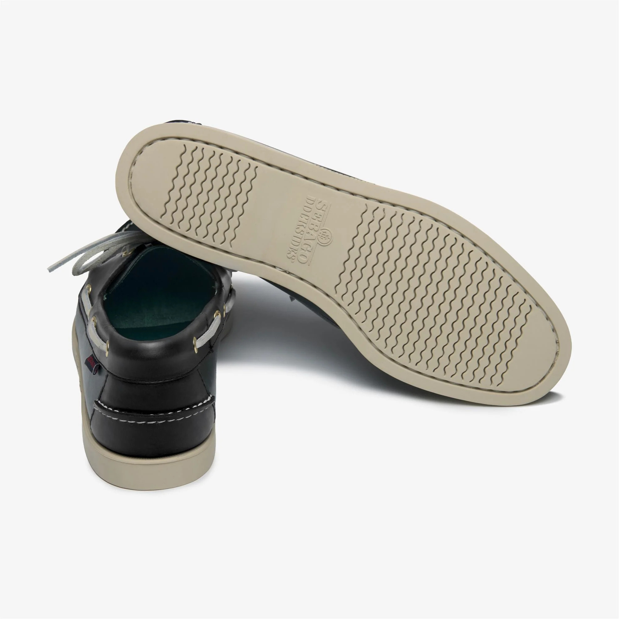Sebago - Docksides Uomo Verde - Docksides Portland Waxed