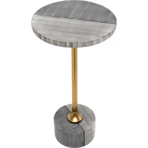 Table d'appoint Domero Double 25cm dorée Kare Design