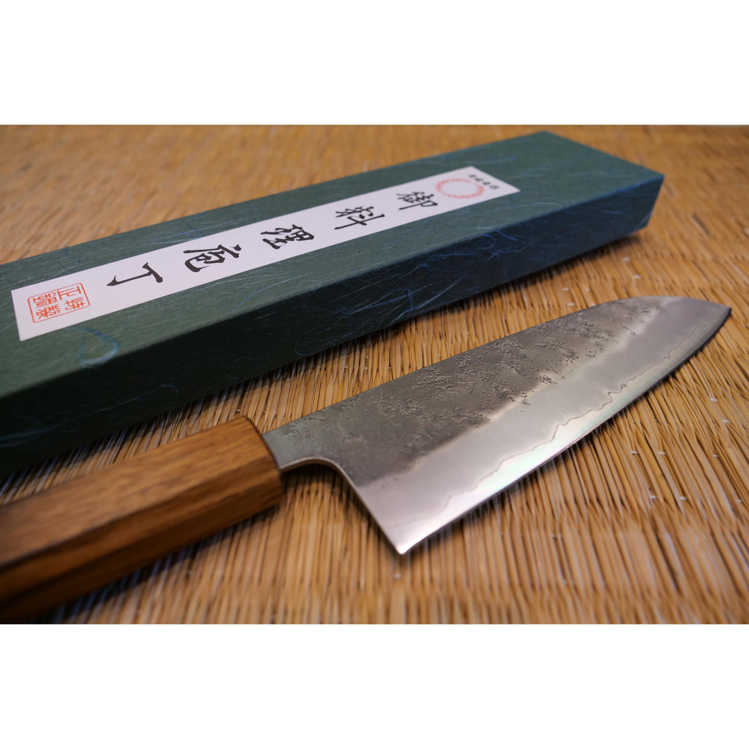 Couteau japonais Santoku 16,5 cm Nashiji Urushi