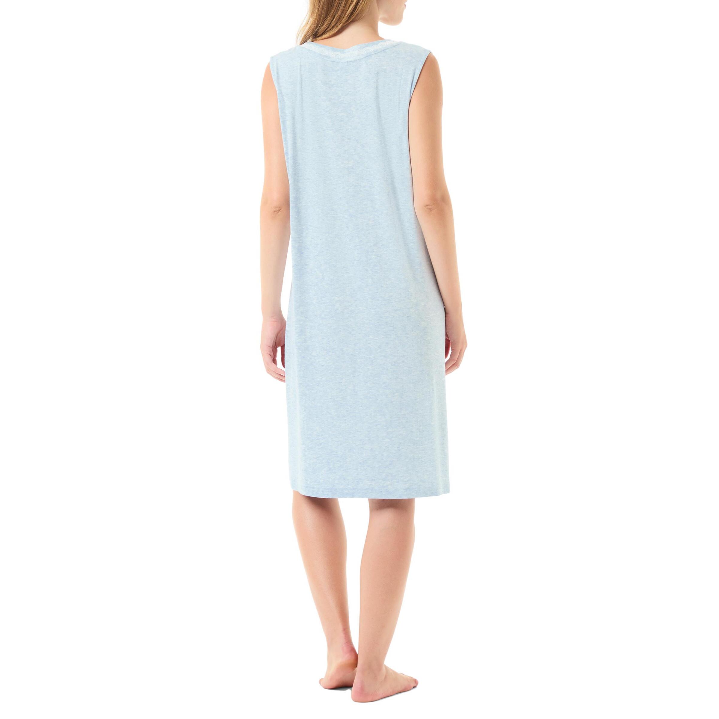 Camisón corto celeste