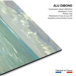 Tableau les falaises de trouville par gustave caillebotte  Tableau alu Dibond