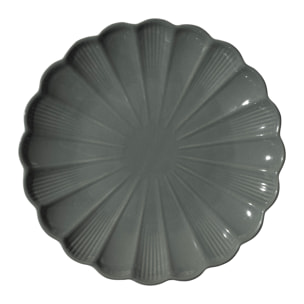 Assiette Calista Gris 27cm