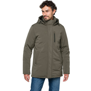 Chaqueta Hot Buttered térmica impermeable Nusakan verde militar