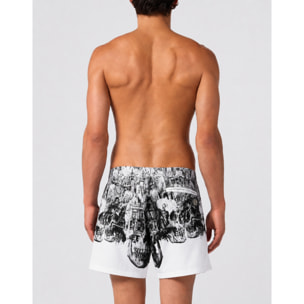 PHILIPP PLEIN Pantalones cortos SKULL