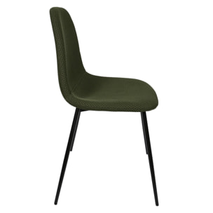 Chaise Atome Kaki - Lot De 4