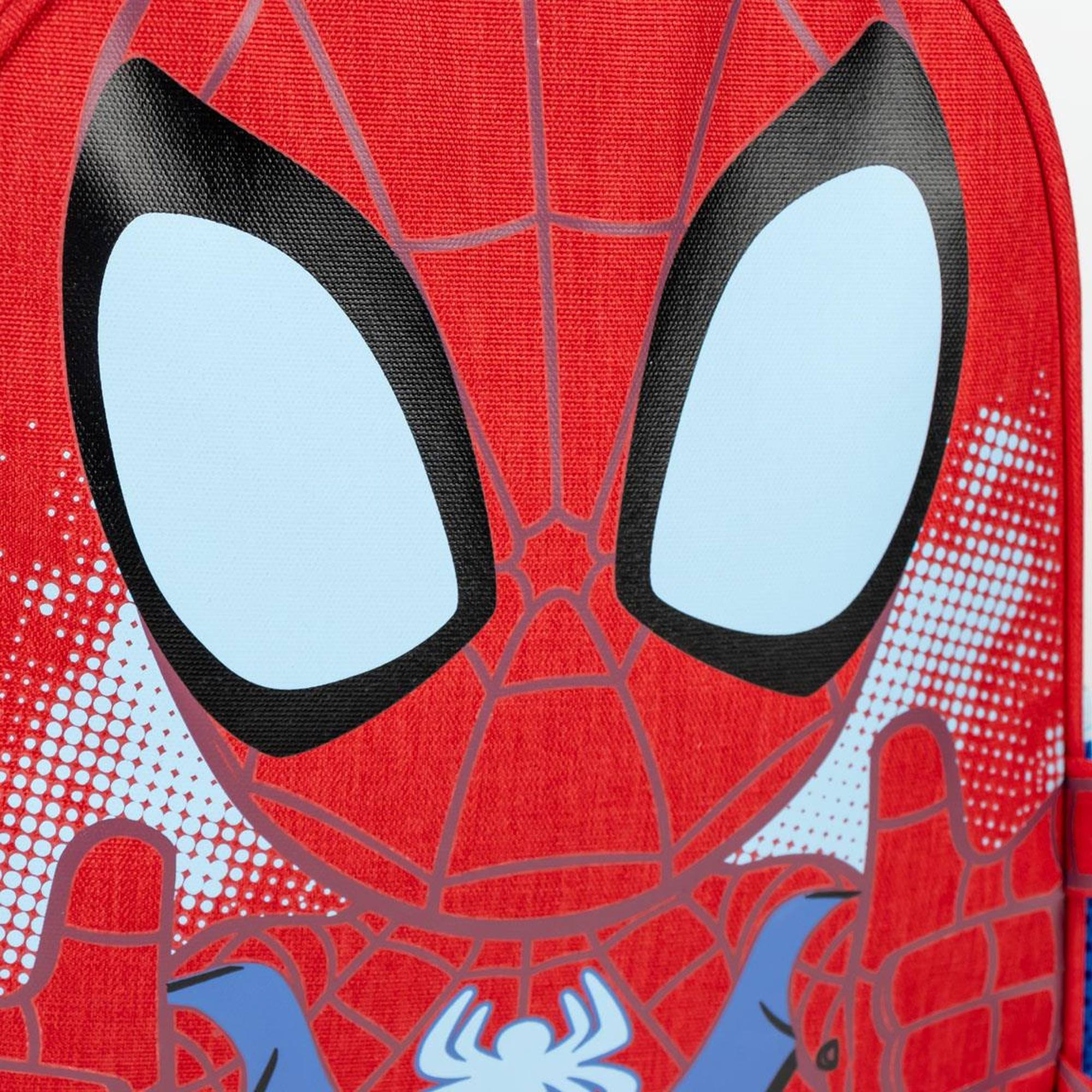 Mochila infantil escolar spidey, unisex niños, rojo, pequeña