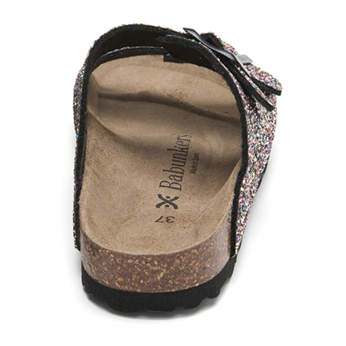 SANDALIA BABUNKERS NEGRO