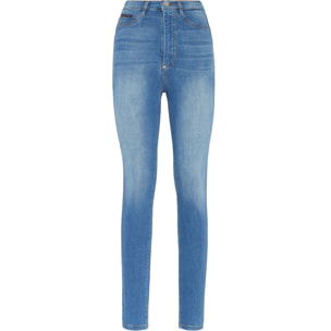 PHILIPP PLEIN Jegging de cintura alta