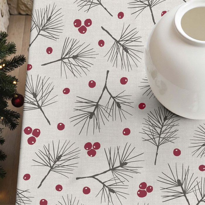Nappe en résine Anti-tâches Merry Christmas 77