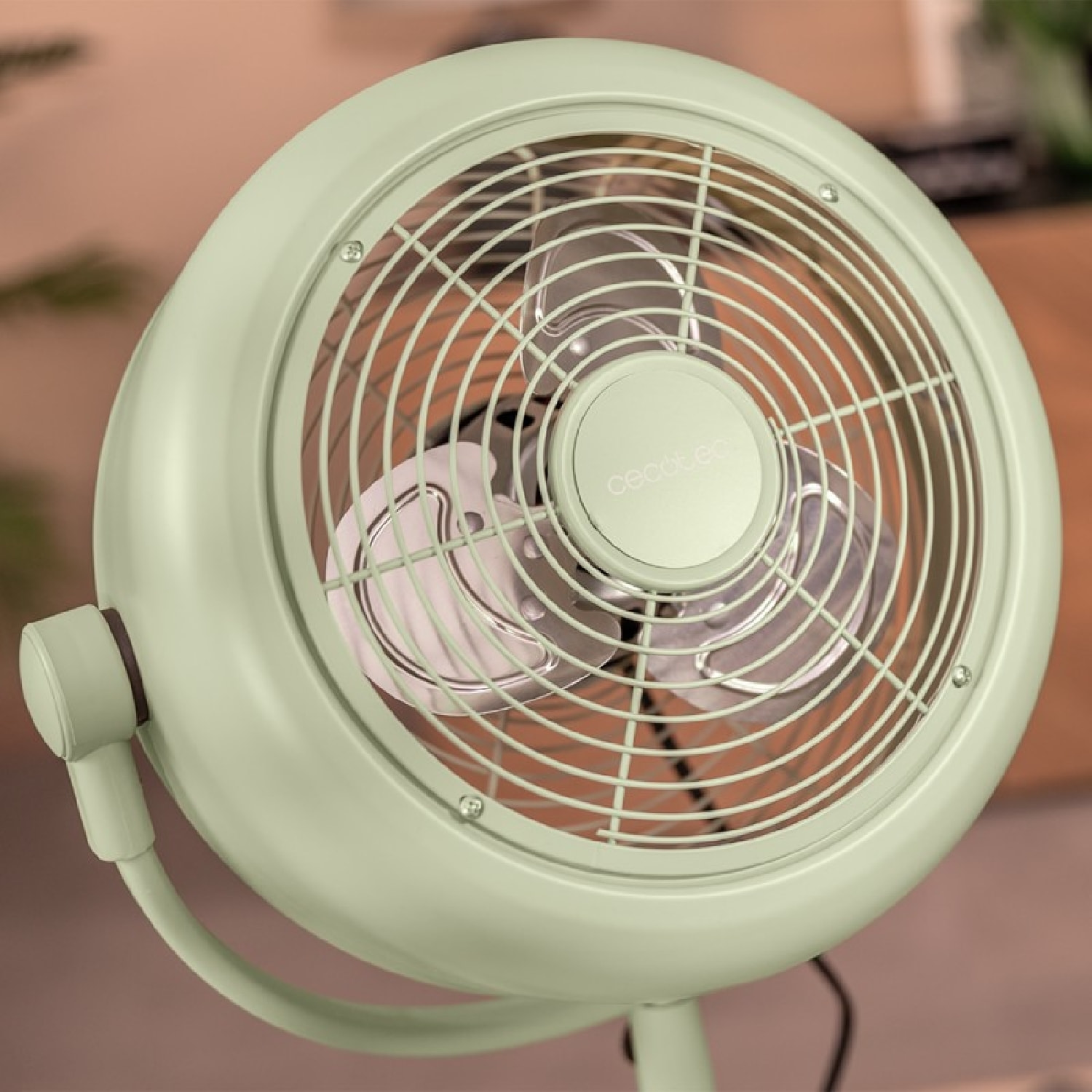 Ventilador de pie EnergySilence 250 ClassicStyle Green Cecotec