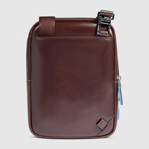 Piquadro Borsello in pelle porta iPad®mini con tasca per AirPods® e protezione RFID