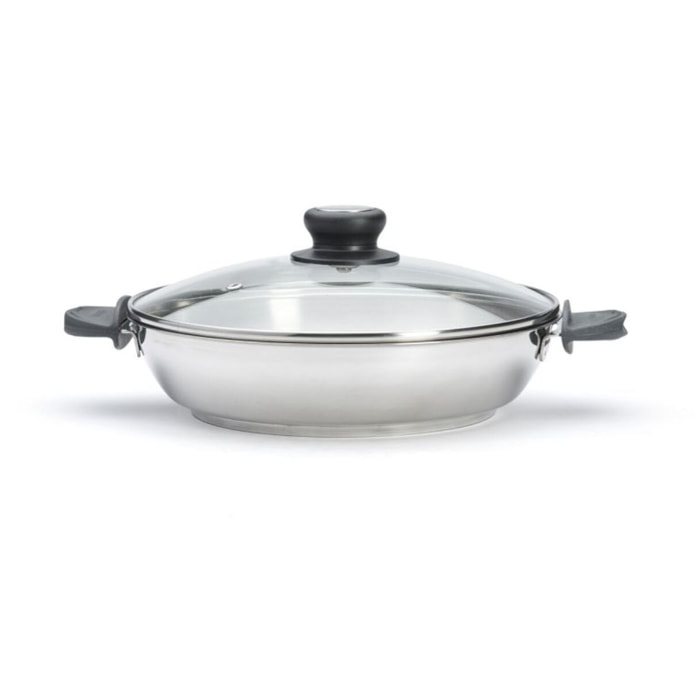 Poêle DE BUYER Twisty tout inox 24cm