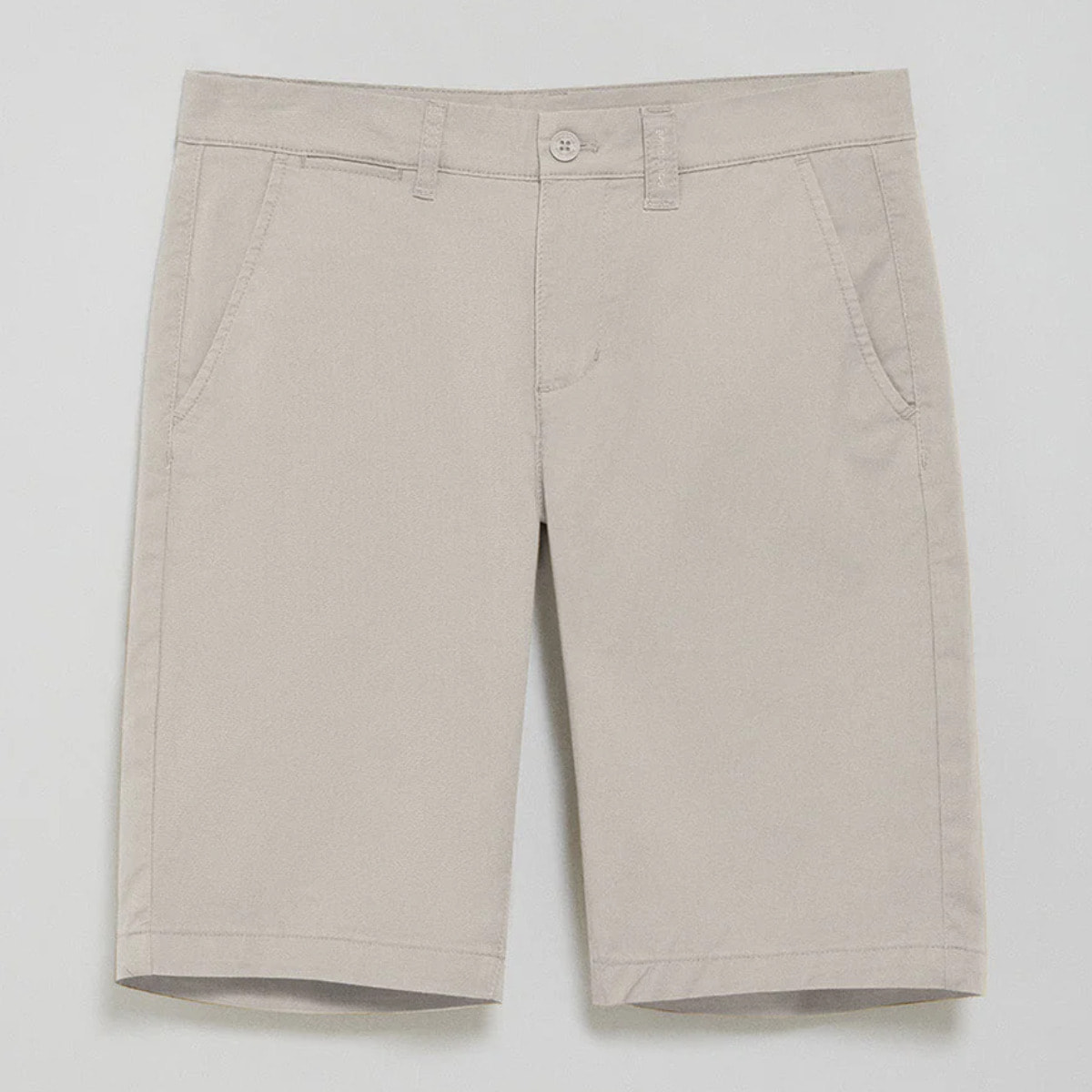 Bermuda relax gris claro con detalles Polo Club