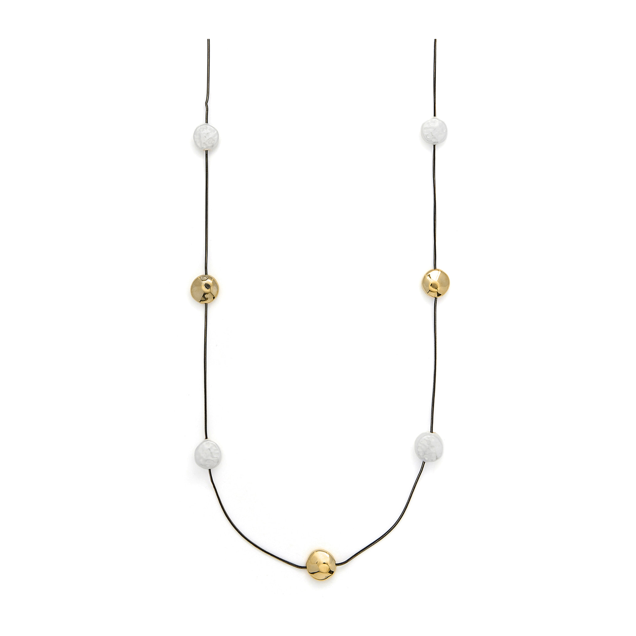 Collar Glost acabado oro amarillo 18k