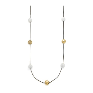 Collar Glost acabado oro amarillo 18k