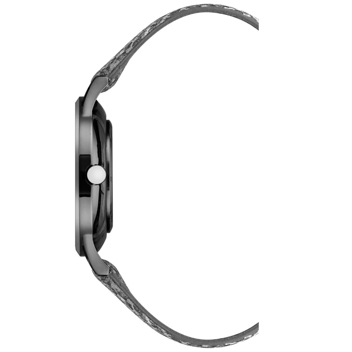 Reloj Nine West NW-2559GYGY Mujer Analogico Cuarzo con Correa de Cuero