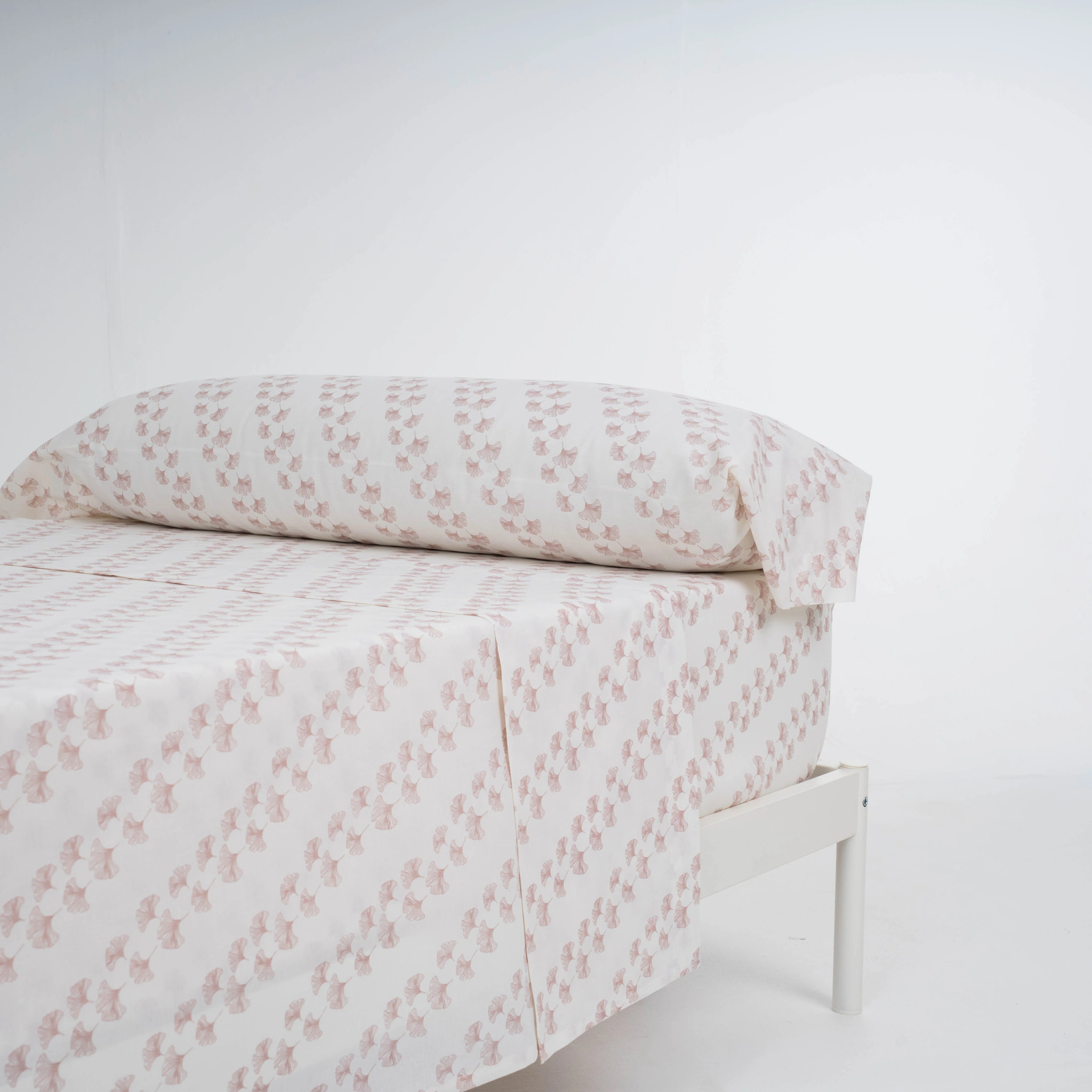 Juego de sábanas algodón Pureza rosa keike