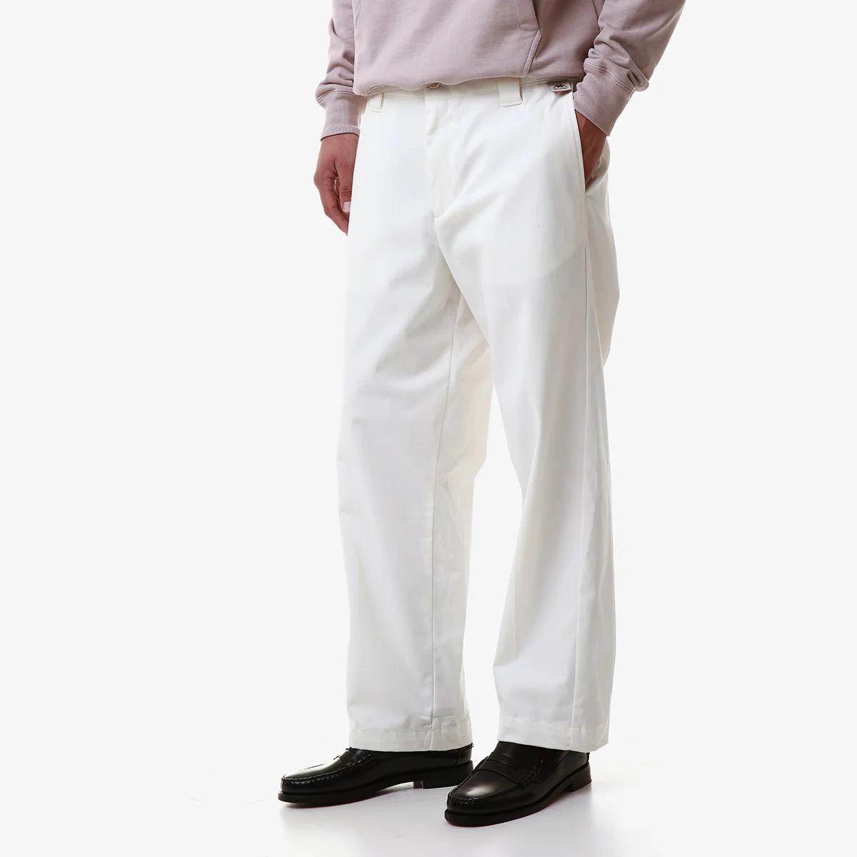 Pantaloni Robe di Kappa Uomo Bianco Robe Giovani Mebsuta Peached