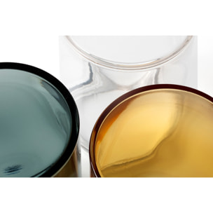 KILA 700 Baliza gris oscuro transparente