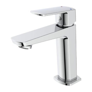 Mitigeur lavabo Feel, sans tirette, chrome SATBSFEEL271 avec une garantie de 5 ans