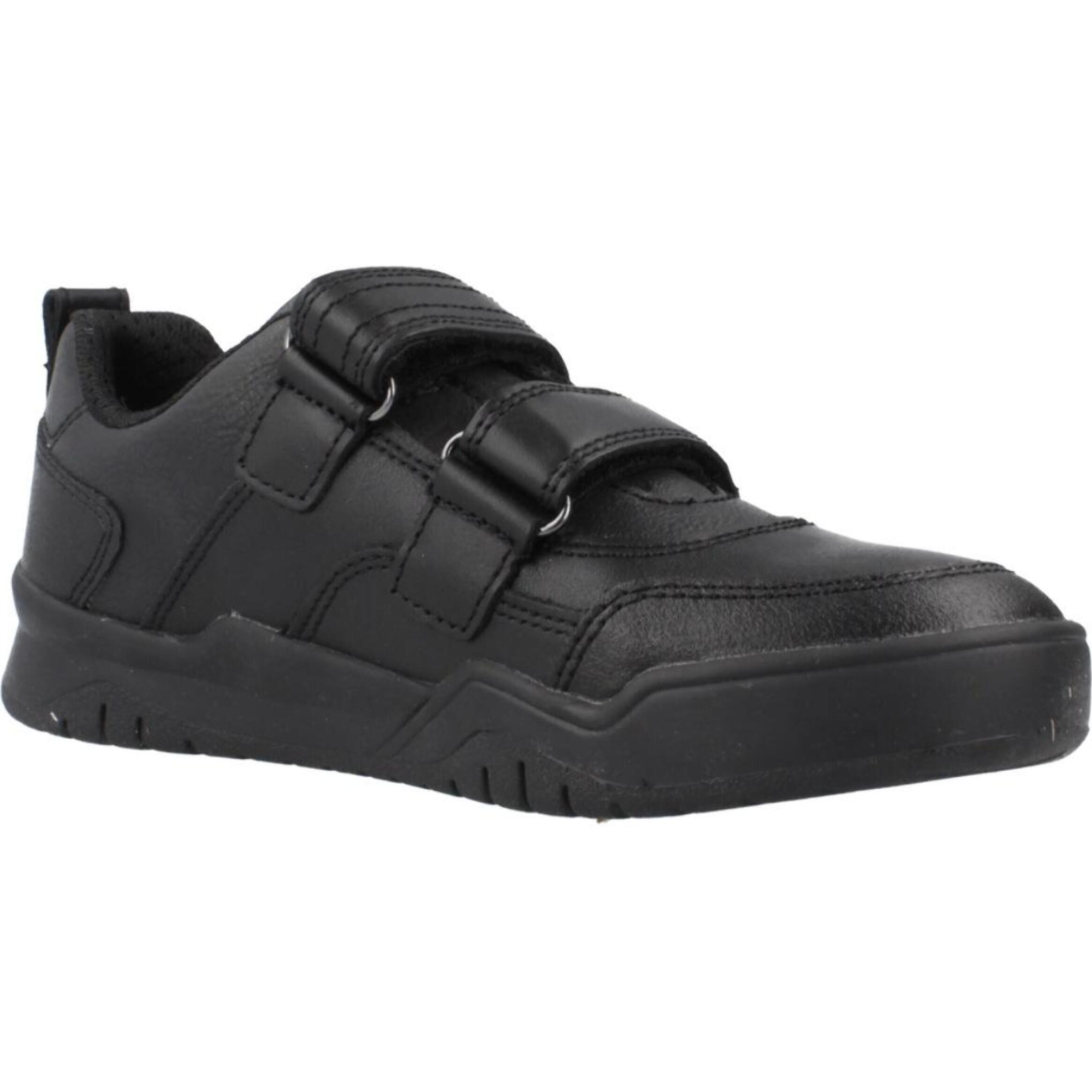 Zapatillas Niño de la marca GEOX  modelo J PERTH BOY NEGRO