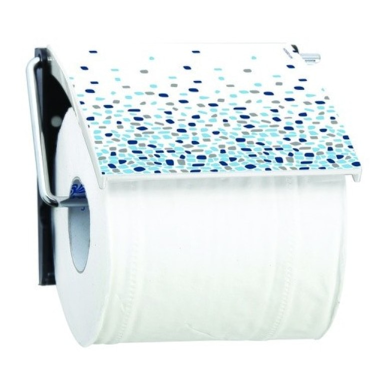 Porte rouleau papier wc Mural BREST Bleu MSV