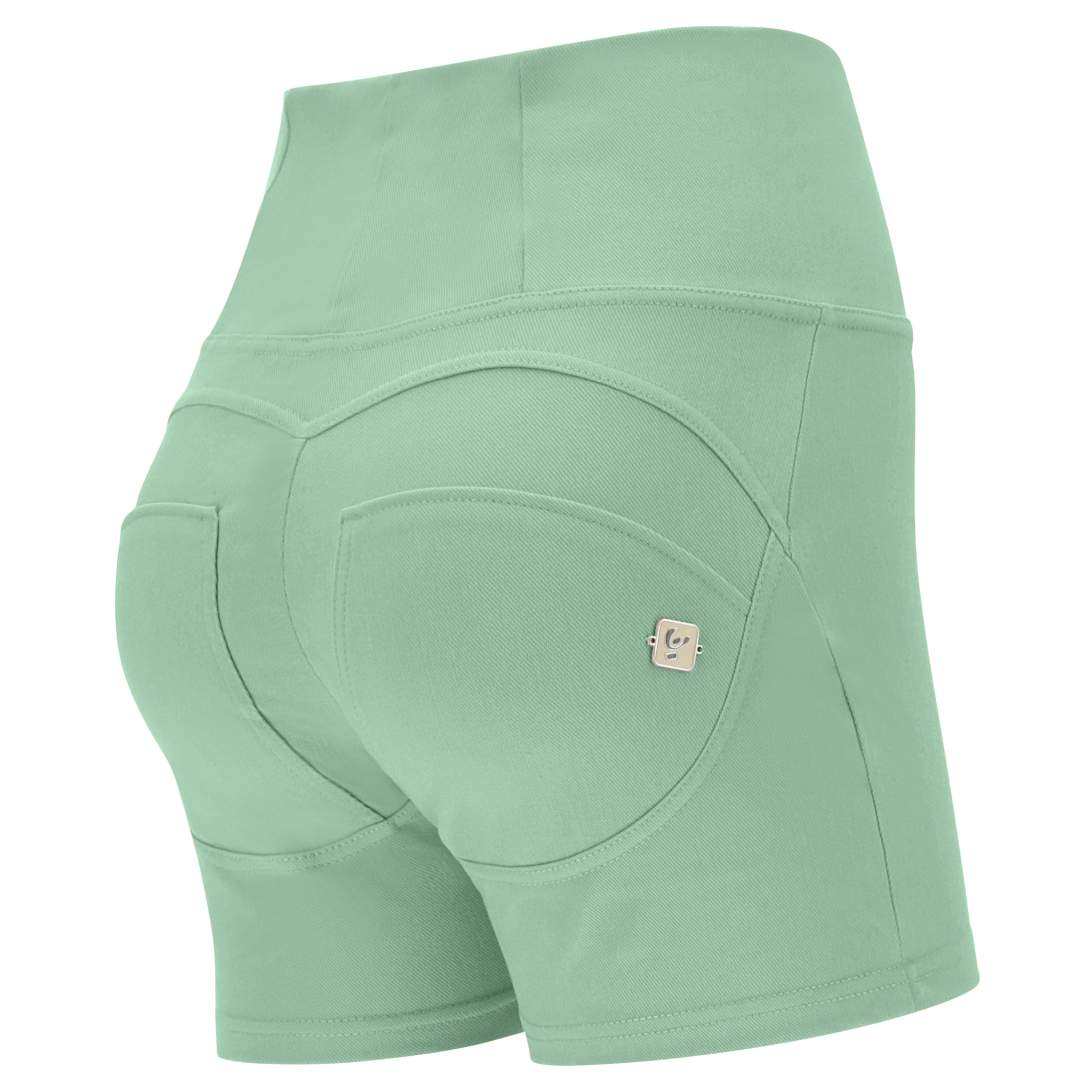 Shorts a vita alta WR.UP® modellanti in jersey drill