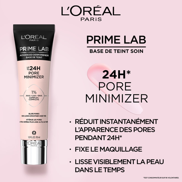 L'Oréal Paris Base de Teint Prime Lab 24H Pore Minimizer