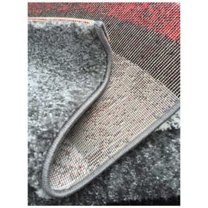 Tapis salon HULI en polypropylène doux et soyeux