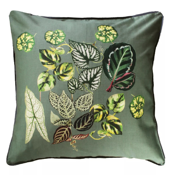 Taie d'oreiller Jardin d'hiver sauge